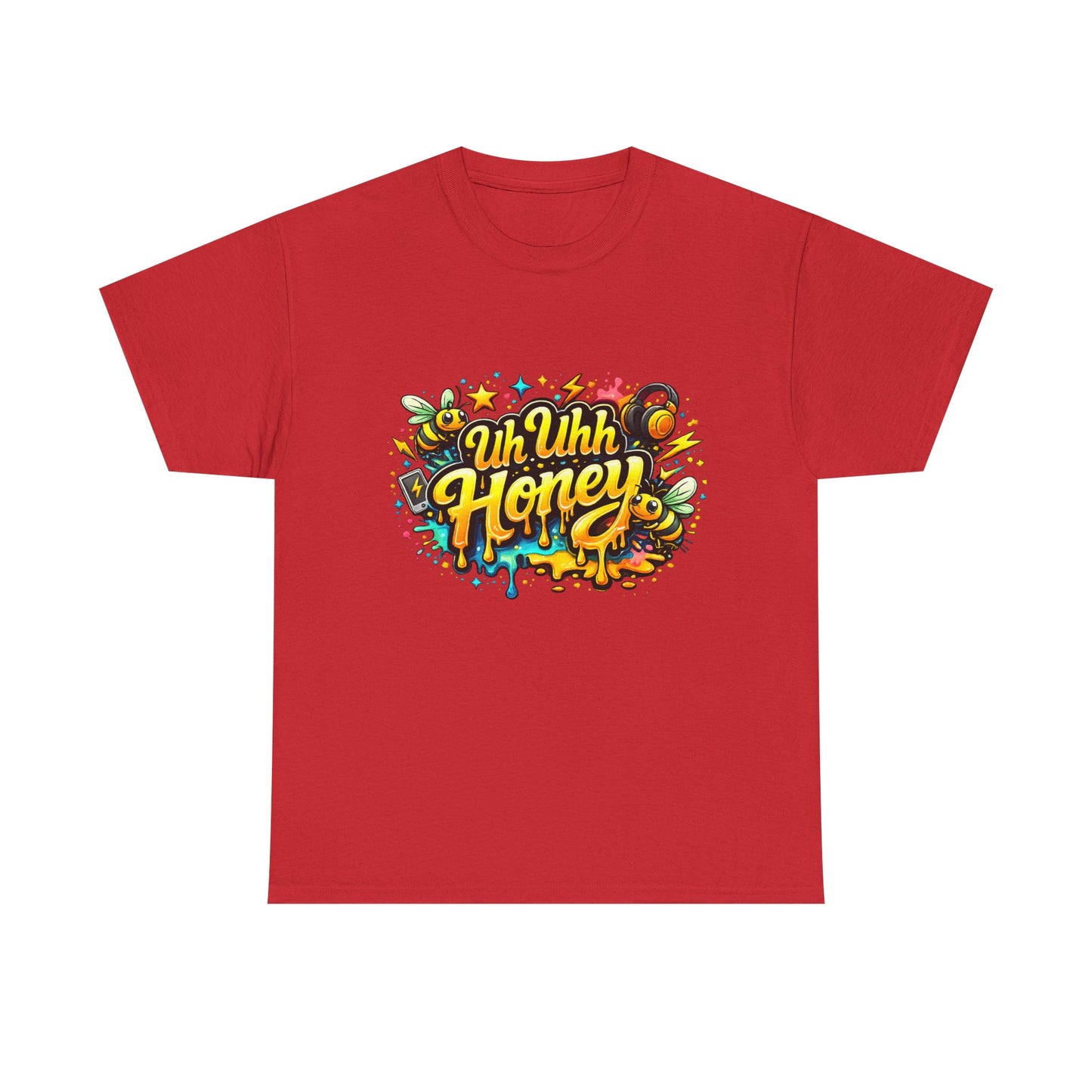 T-Shirt — "Uh Uhh Honey" Retro Graffiti Graphic Tee